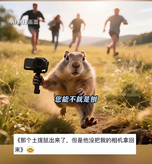 无人机被土拨鼠叼进洞 客服建议用铲子刨!