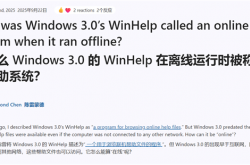 出现早于互联网：微软详解Windows 3.0中WinHelp为何有在线帮助
