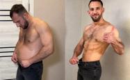 俄罗斯肌肉男挑战每天吃1万大卡再瘦回去！1个月后人没了