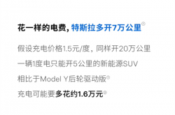 特斯拉：车越轻越省钱 一样的电费我们多开7万公里