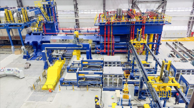 挤压能力全球最强！世界最大铝挤压机占地两个篮球场