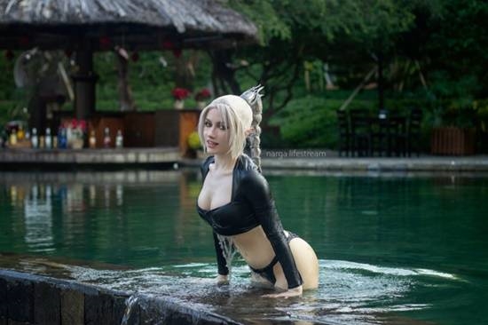 COSPLAY图赏：俄妹COS《博德之门3》影心