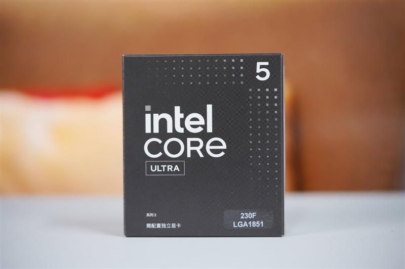 Intel酷睿Ultra 5 230F处理器评测：高频率低功耗 办公首选