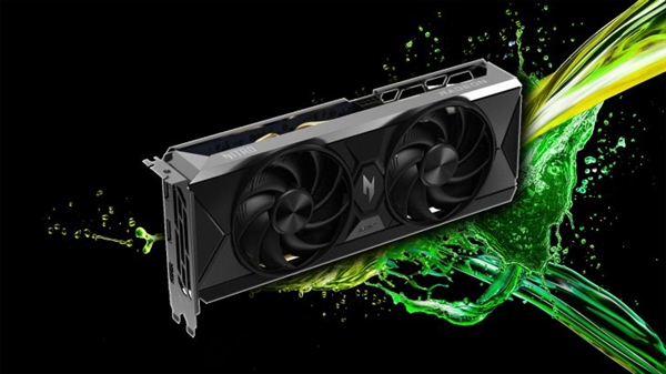 宏碁Nitro系列RX 9060 XT曝光:双槽双风扇设计