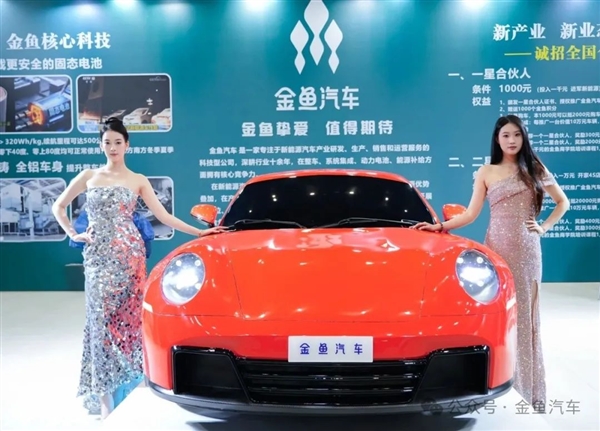起底海马新能源“接盘侠”金鱼汽车：从A00级小车到“保时捷911”