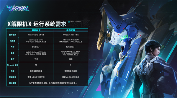 国产科幻机甲对战大作!西山居《解限机》今日全球公测