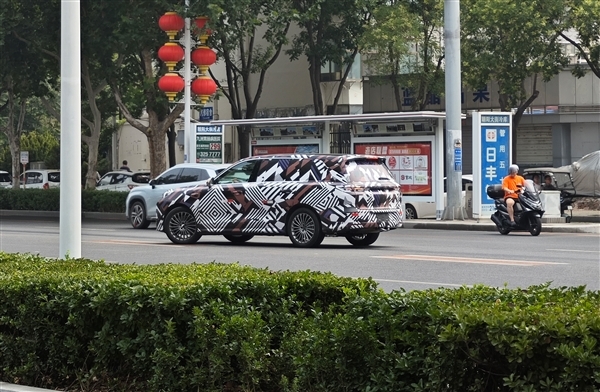 魏牌旗舰全尺寸SUV细节曝光：空悬+后轮转向 掉头丝滑非常