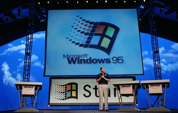 30年前的今天:Windows 95正式发布!首日就卖了7.2亿美元