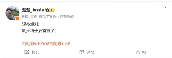 外观设计颠覆行业！真我GT8 Pro明天官宣