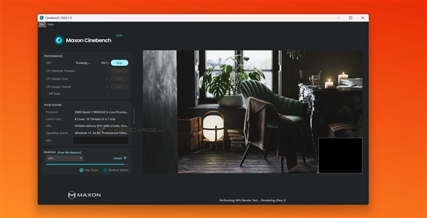 CPU测试必备！CineBench 2026免费发布：压力陡增6倍 CineBench 2026 第2张