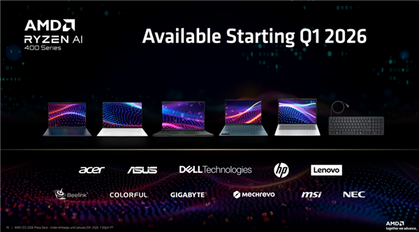 频率全线增长!AMD锐龙AI 400系列正式发布:首次迎来台式机版本