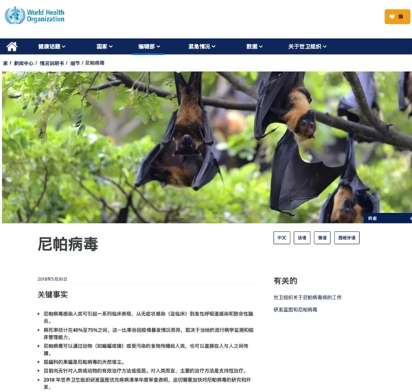 印度这致死率75%的尼帕病毒 真的会成为下一个新冠吗 尼帕病毒 第9张