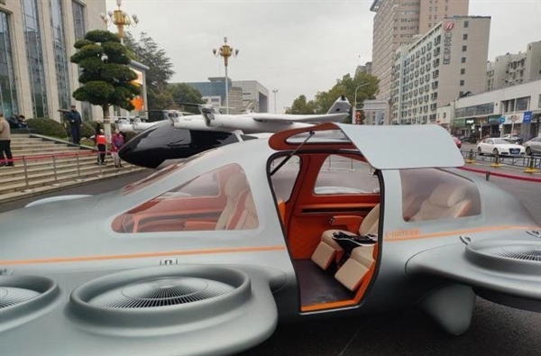 一次亮相4款！飞行汽车来了：湖北造、像开车一样简单 飞行汽车 第4张