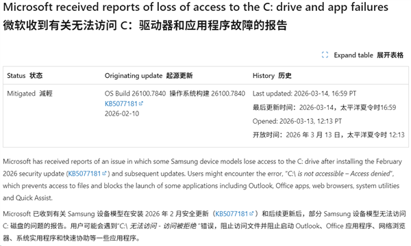 微软确认Windows 11严重Bug！C盘拒绝访问：电脑陷入瘫痪 Windows 11 Bug 第1张