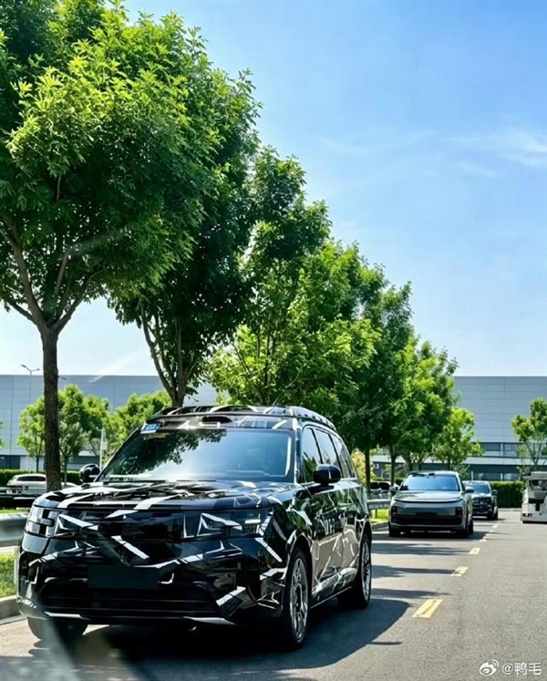 小米增程SUV谍照曝光 车头Logo一眼看到：就叫小米寻天N90 小米增程SUV 第4张