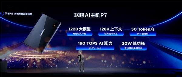 仅充电宝大小！联想AI主机P7发布：搭载国产AI PC处理器此芯P1 联想AI主机P7 此芯P1 第4张