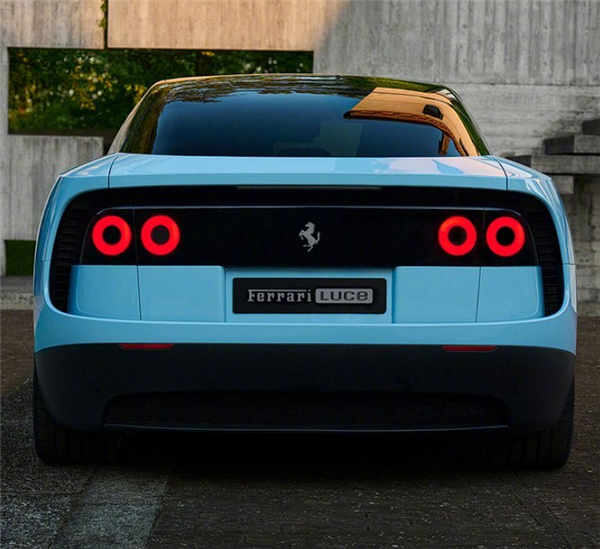 四电机马力超千匹 法拉利首款纯电动车Ferrari Luce发布：苹果味十足 Luce 第12张