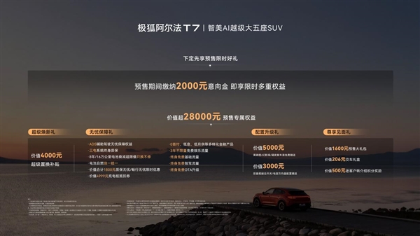 13.28万元起!极狐阿尔法T7上市:全系宁德电池715km续航